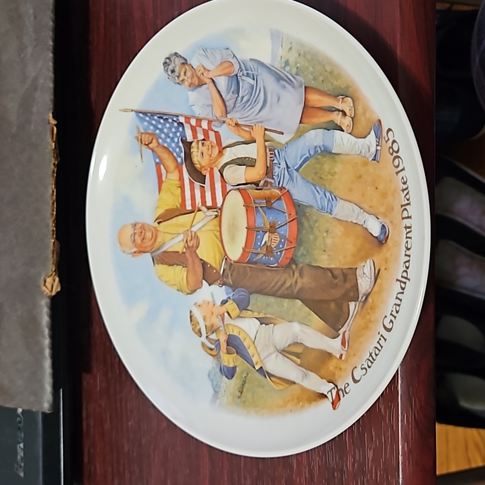 "The Patriots' Parade" Collector Plate